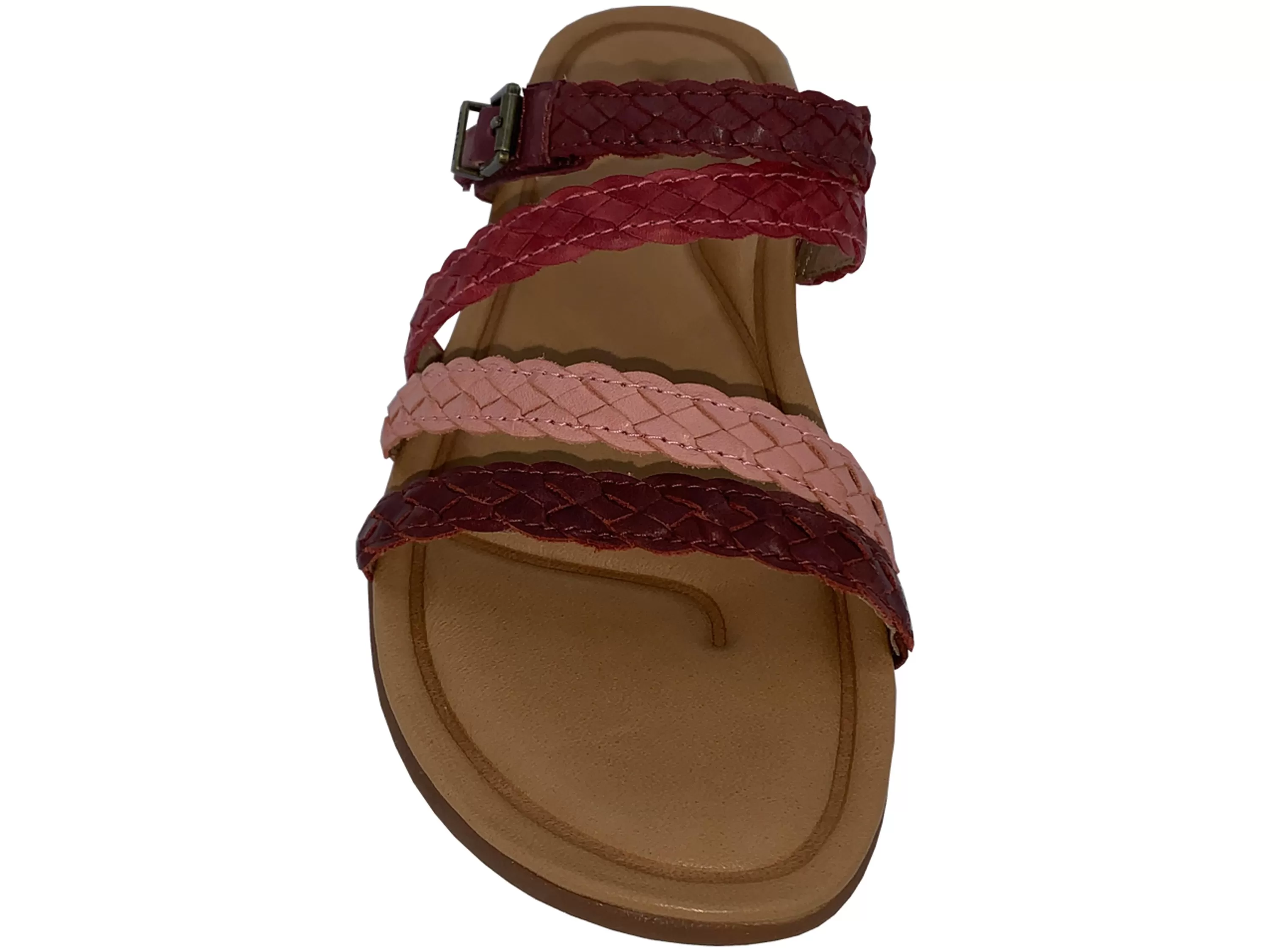 Brielle Women's Slide Sandal Red Multi>AETREX Store
