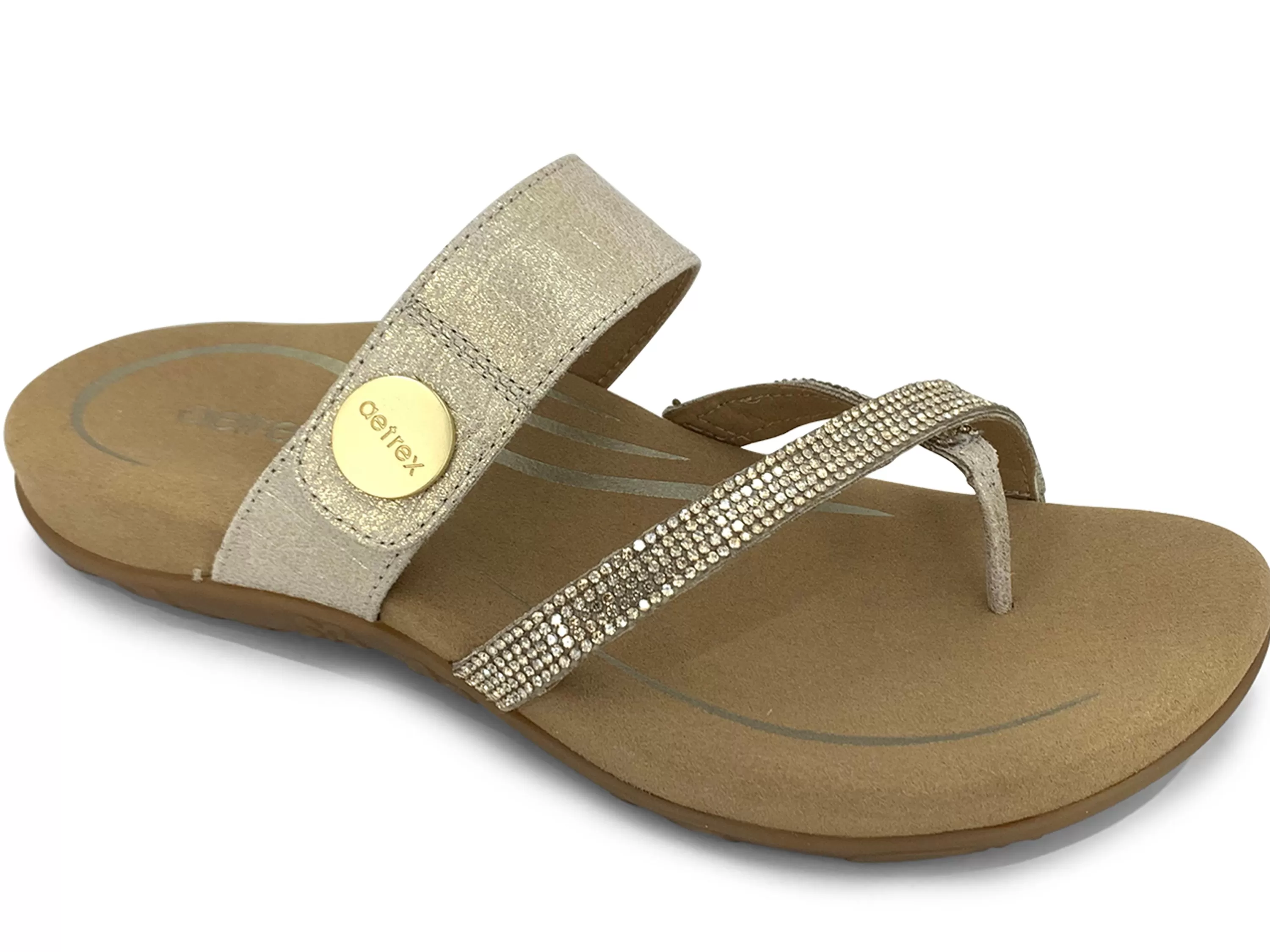 Izzy Sparkle Thong Sandal>AETREX Cheap