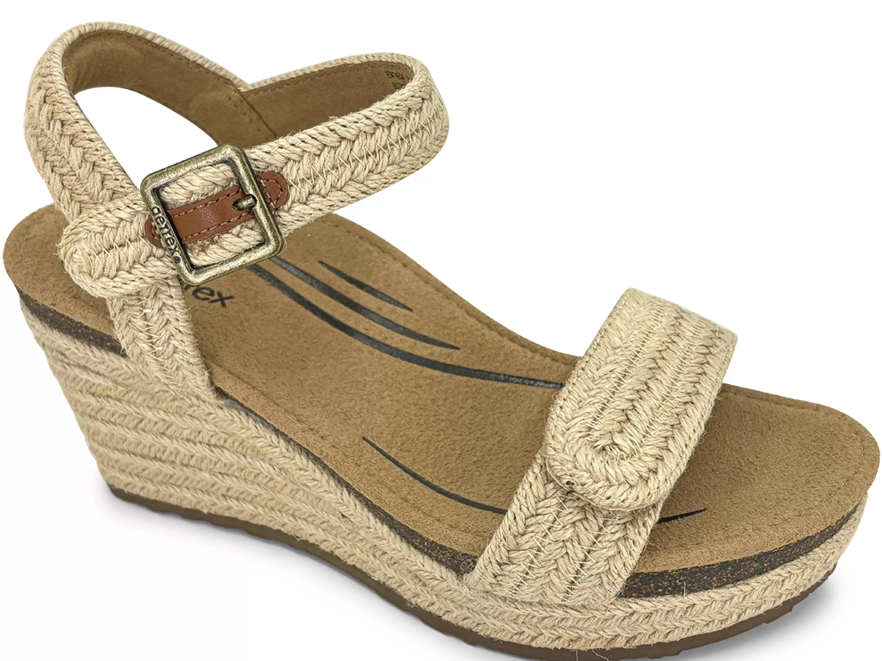Sydney Quarter Strap Espadrille Wedge>AETREX Online