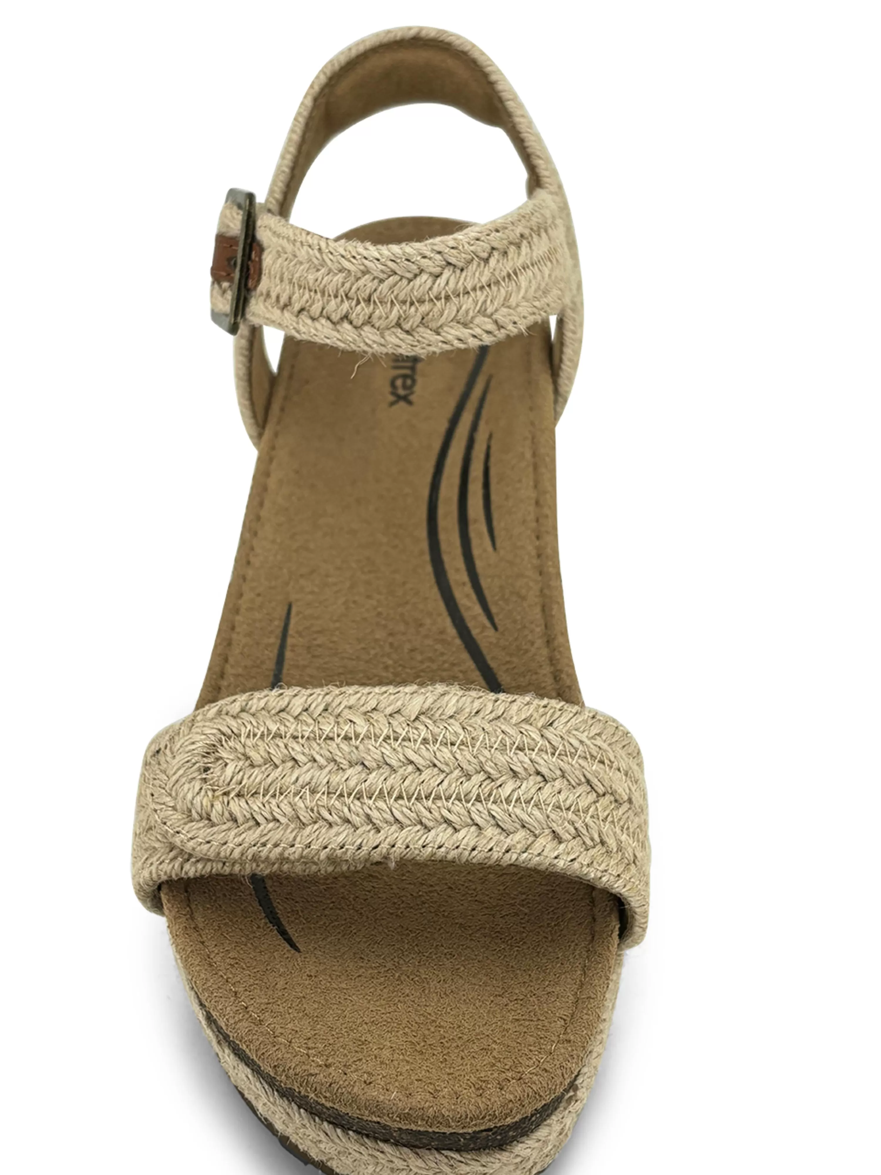 Sydney Quarter Strap Espadrille Wedge>AETREX Online