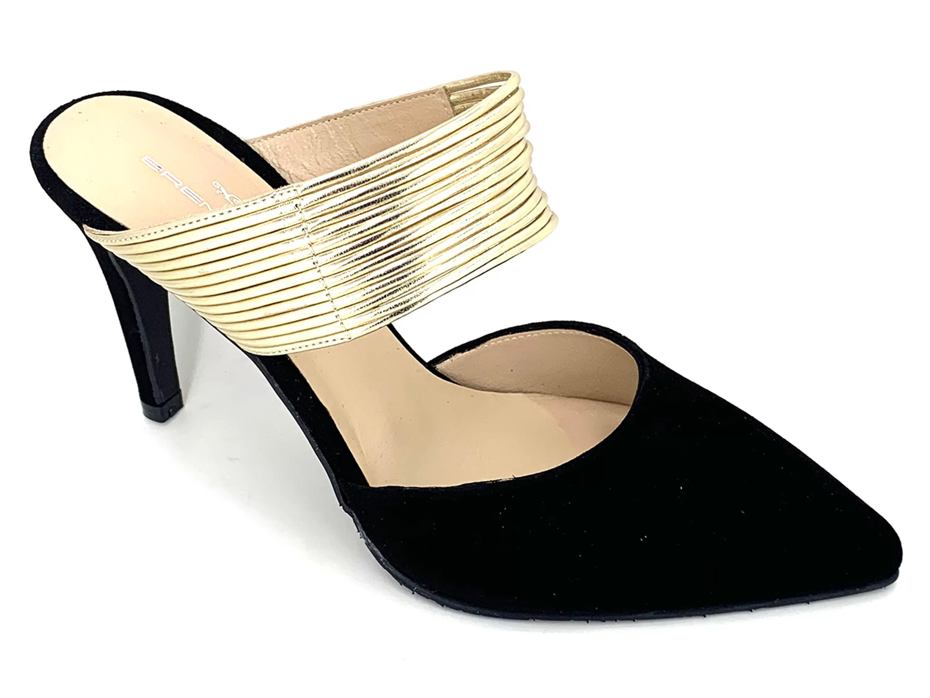 T3574 Diane Heel Gold>BRENDA ZARO Hot
