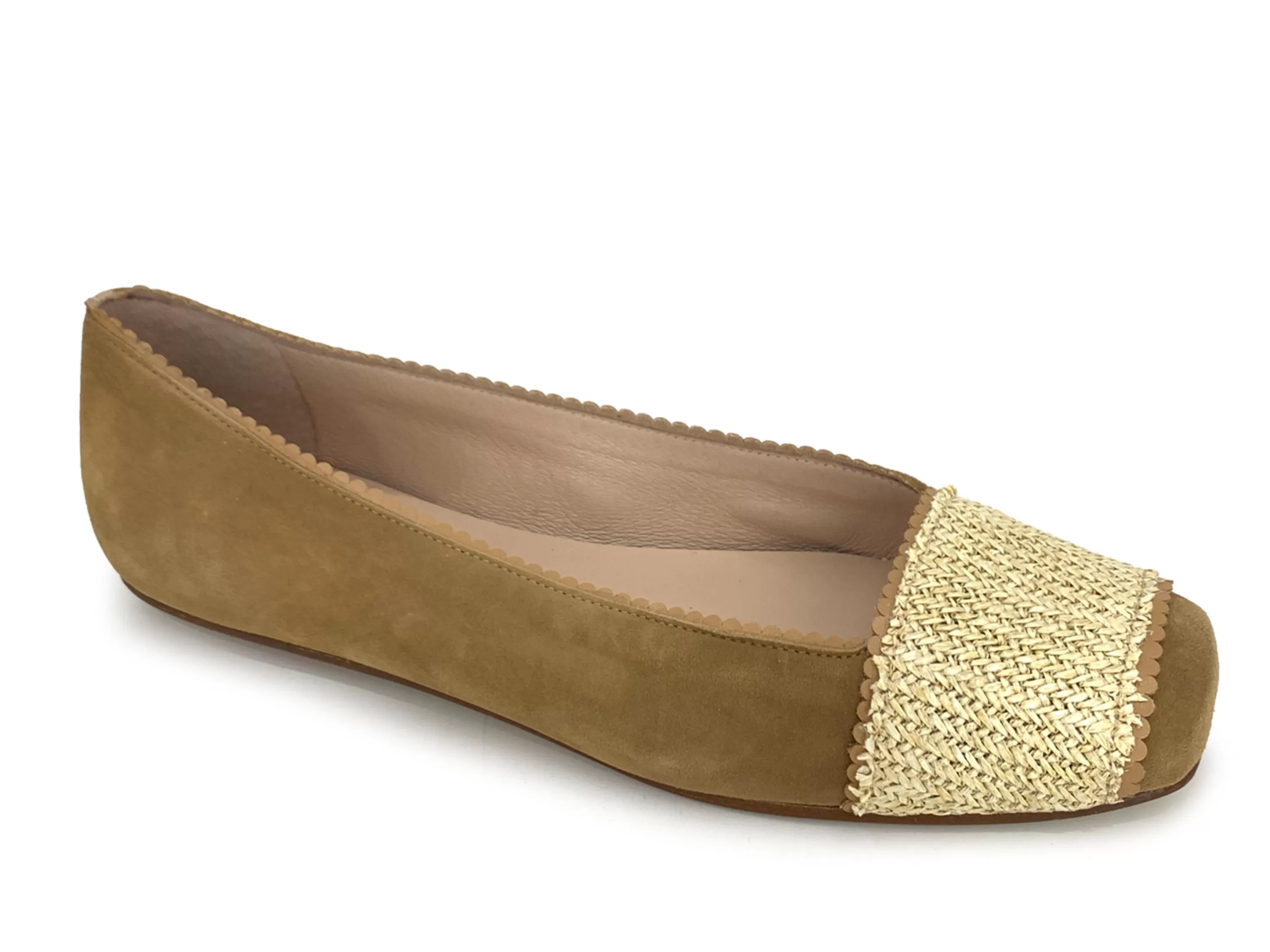 French Sole Kody Ballet Flat Natural>FRENCH SOLE FS/NY Cheap