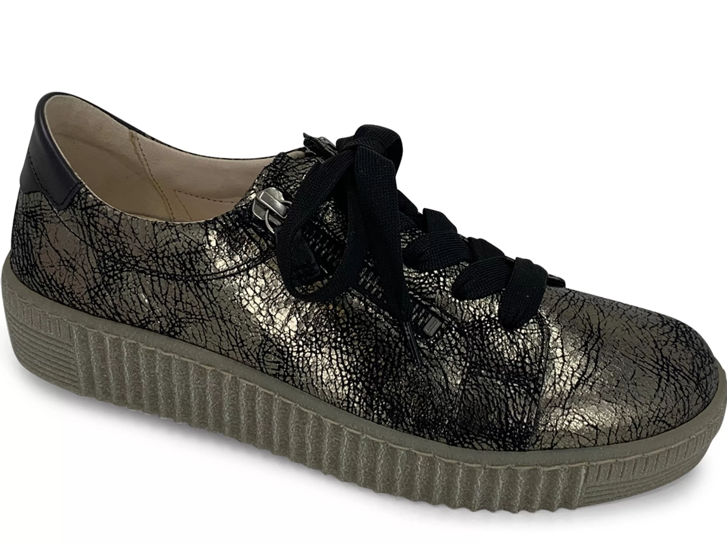 3.334 Zippey Athleisure Shoe Black>GABOR Outlet