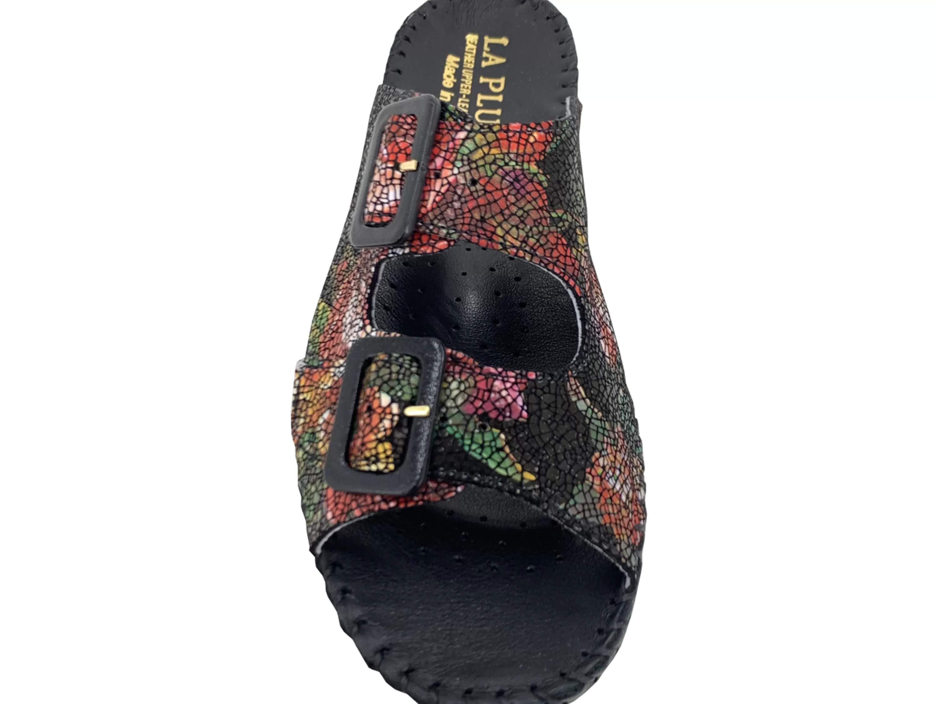 Jen Slide Black Multi>LA PLUME Cheap