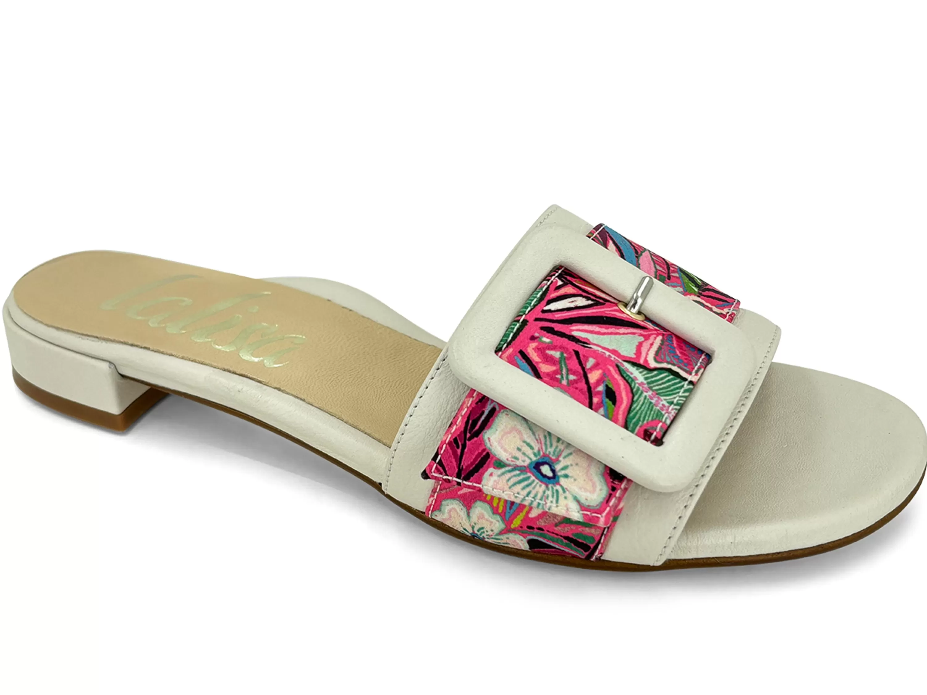 Tazo Slide Sandals Multi>LALISA Cheap