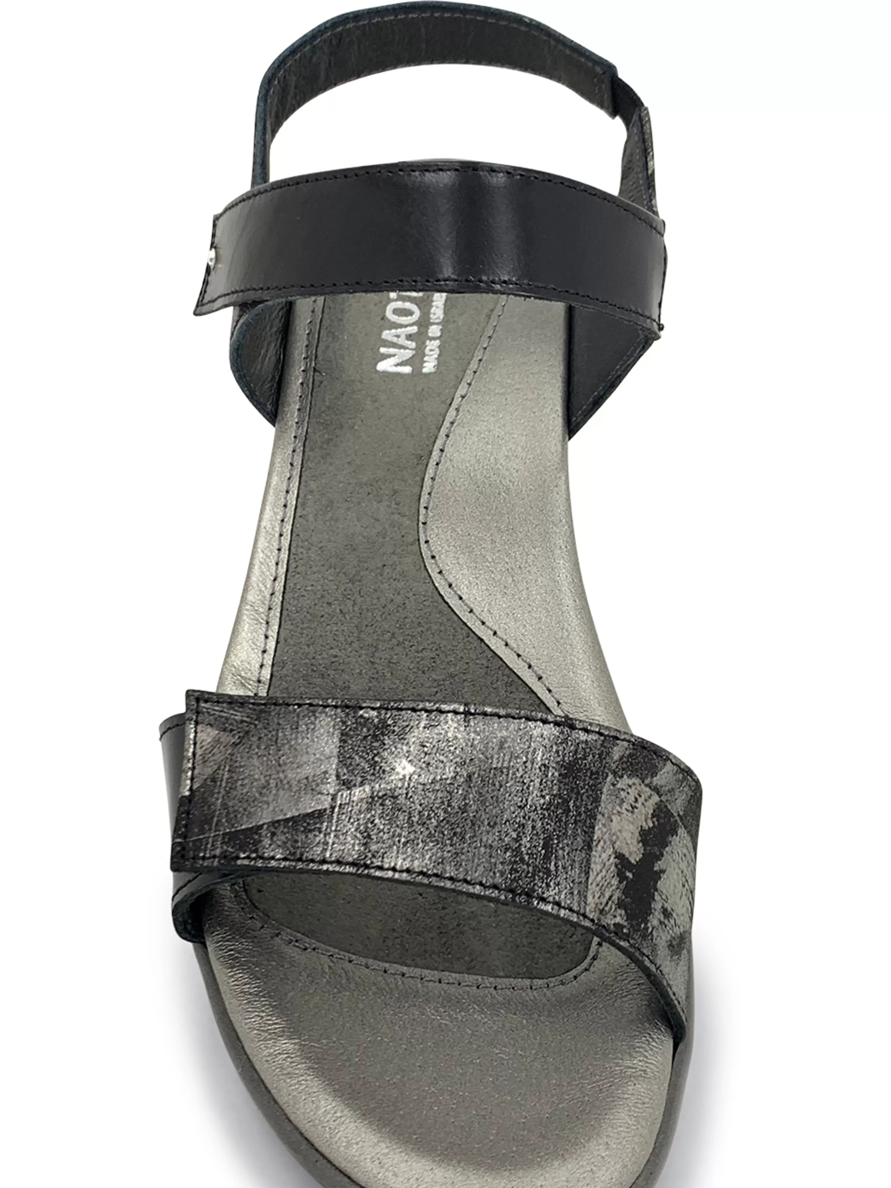 Extant Quarter Strap Heel Onyx>NAOT Best