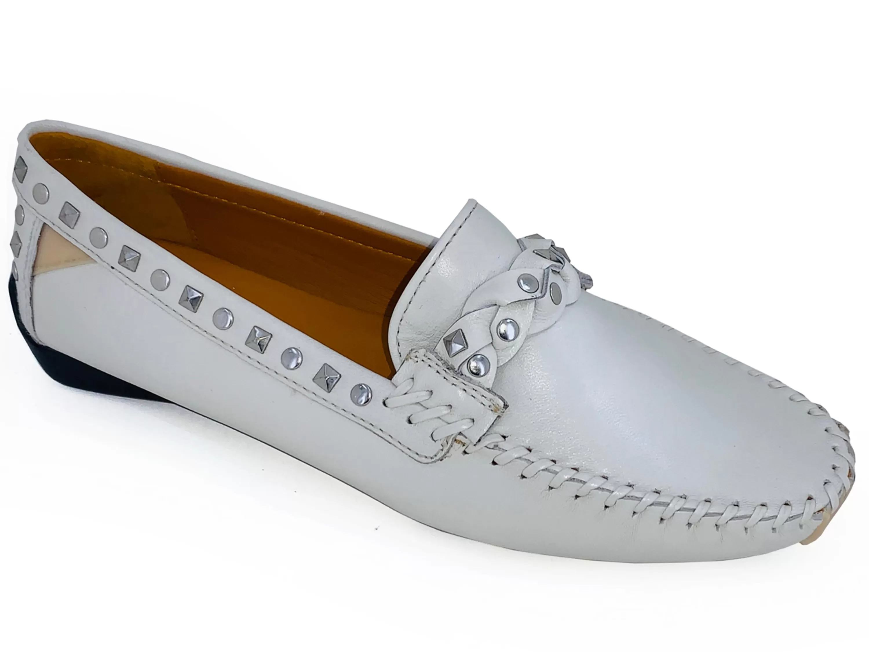 Twisted Galaxy Women's Loafer White Bone>ROBERT ZUR Best Sale