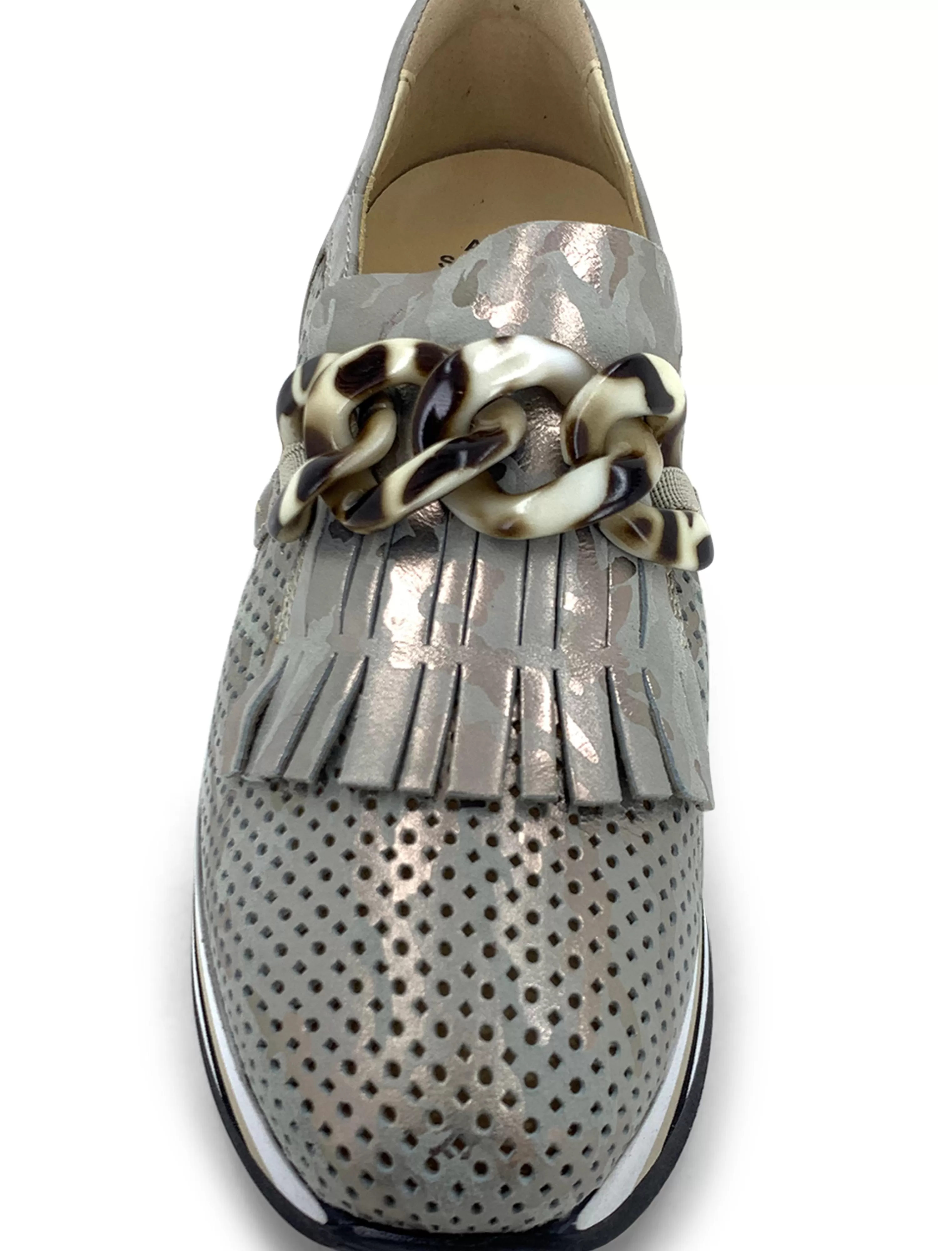 Cadie Slip-On Shoe Khaki>SOFTWAVES Discount